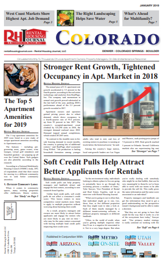 Stronger rent growth in January 2019 