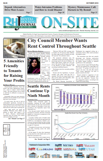 Rental Housing Journal Seattle OnSite Puget Sound Edition October 2019