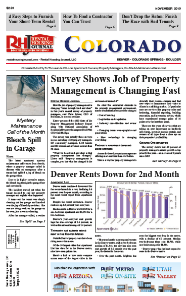 Rental Housing Journal Colorado November 2019