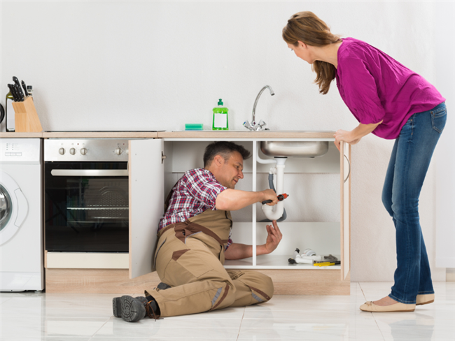 Leaking sinks were the No. 1 maintenance item in November