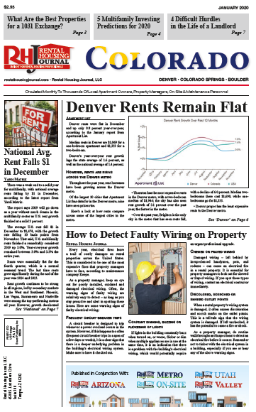 Rental Housing Journal Colorado January 2020