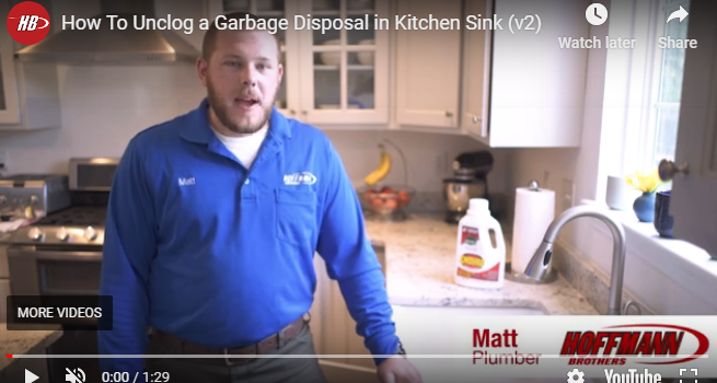 broken garbage disposal