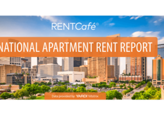 national average apartment rent