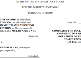 Multifamily NW and Landlords File Suit to Stop Portland’s New FAIR Rules