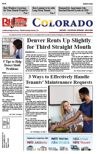 Rental Housing Journal Colorado March 2020