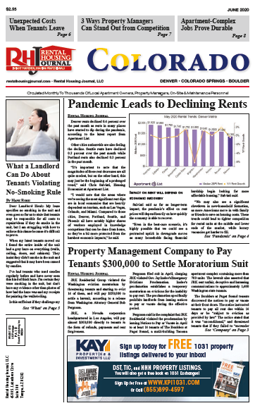 Colorado Rental Housing Journal