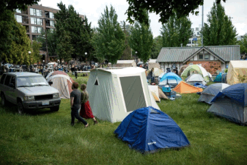 the lawsuit says property management companies support the protest but not the vandalism and damage