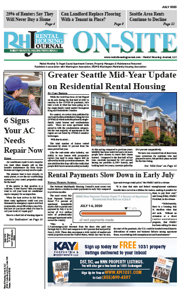 Rental Housing Journal On-Site Seattle Puget Sound Edition July 2020