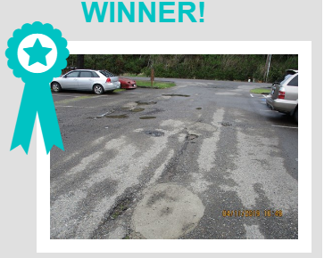 2019 pothole contest winner