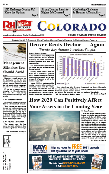 November 2020 Colorado Rental Housing Journal