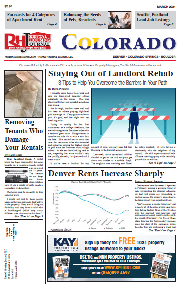 Colorado Rental Housing Journal March 2021