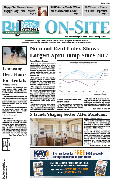 Seattle Puget Sound Edition Rental Housing Journal May 2021