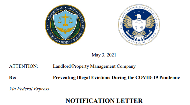 Federal Agencies Warn Large Landlords About Tenants’ Pandemic Protections