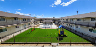 A HomeVestors franchise has moved from ugly houses to an ugly apartment complex makeover in partnership with the city of San Bernardino