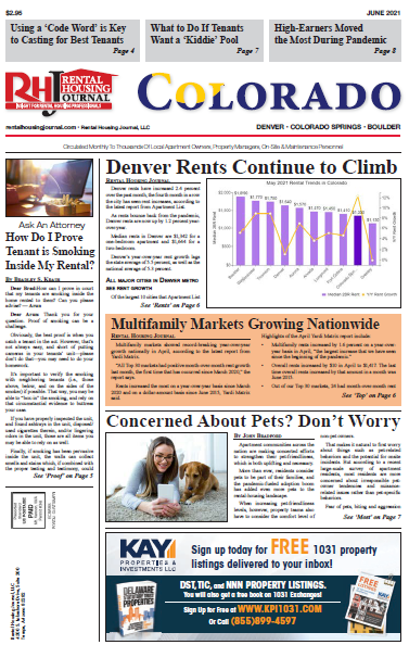 Colorado Rental Housing Journal June 2021