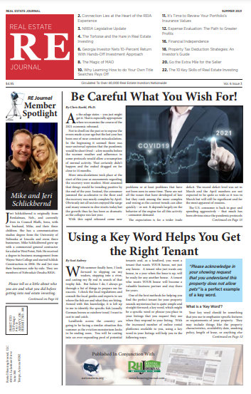 The nationwide source of record for news and information about the real estate investing industry and real estate investors.