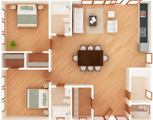 Cities in the South and Midwest offer tenants the most apartment space for the money, with Wichita, Kansas leading the list of cities