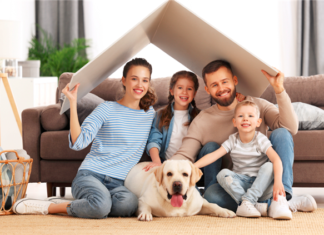 Changing the Perception of Apartment Living Family in new apartment home::The popularity of apartment living is growing with a wide variety of renters at all income levels, ages and stages of life.