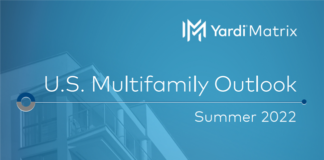 The multifamily outlook is still hopeful as rent increases are starting to slow as rent growth is getting moderated by soaring inflation, Yardi Matrix says in a summer report.