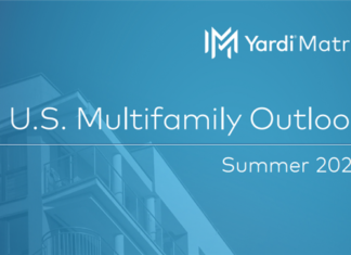 The multifamily outlook is still hopeful as rent increases are starting to slow as rent growth is getting moderated by soaring inflation, Yardi Matrix says in a summer report.
