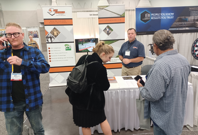 Bryan with Safe Sidewalks at Spectrum 2022