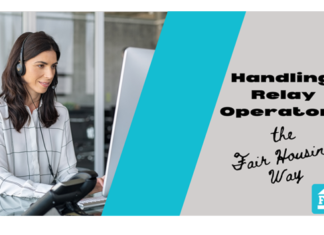 Did you know refusing to talk to a relay operator and provide information is discriminatory and denying access to housing because of a disability and a fair housing issue?