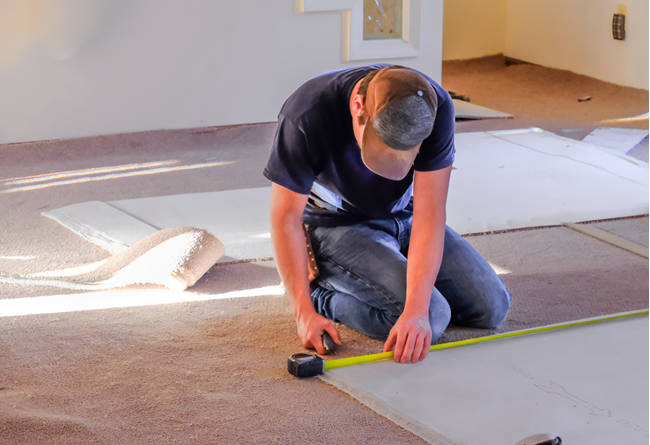 This week a landlord asks if he should have to pay for new paint and carpet for a long-term tenant who does not have a lease