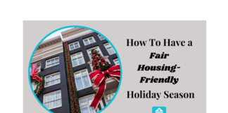 Some helpful, useful tips on how to help you and your tenants have a happy fair-housing friendly holiday season.