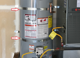 Rental Property Maintenance Checklist, Part One: Plumbing rental property maintenance plumbing and water heater secured with straps in earthquake prone areas of the country