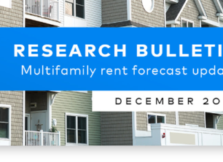 Non-seasonal decreases in average asking rents are coming, Yardi Matrix says in a special multifamily rent forecast for 2023.