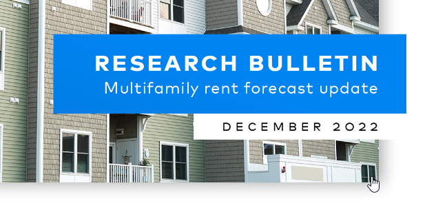 Non-seasonal decreases in average asking rents are coming, Yardi Matrix says in a special multifamily rent forecast for 2023.