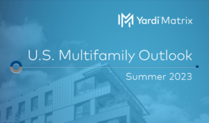 Multifamily rent growth is positive, but slowing, Yardi Matrix says in the Multifamily Mid-year reportok but challenges do lie ahead.