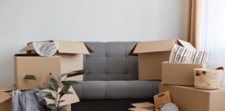 What can you do if tenants move into your non-smoking rental with furniture and items that smell of smoking