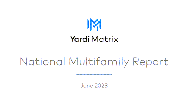 Multifamily rents are rising as demand remains stable and healthy, but rent growth is slowing in some markets, Yardi Matrix June report says.