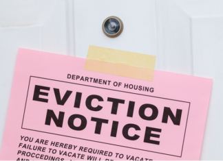 Process Server, Police Officer Killed During Eviction Attempt A court employee trying to serve an eviction notice and a police officer who tried to help him were shot and killed during an eviction over unpaid back taxes