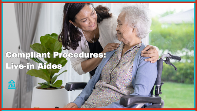 Disability is a protected under Fair Housing so if a resident asks about live-in aids be sure you know reasonable accommodation procedures
