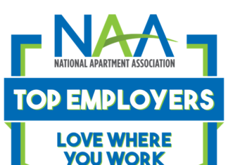 The National Apartment Association (NAA) has announced the winners of the 2024 NAA Top Employers Awards, which recognize member organizations