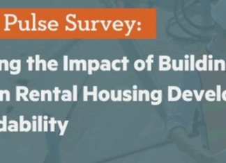 Building code changes over the past 10 years have been the single biggest driver in increasing rental housing affordability