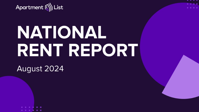 Rent prices continued up in July for the sixth month in a row, Apartment List says in its August report while vacancies climb