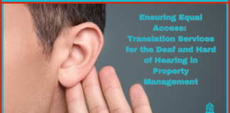Are you and your property management providing reasonable accommodations for the deaf and hard of hearing to communicate effectively?