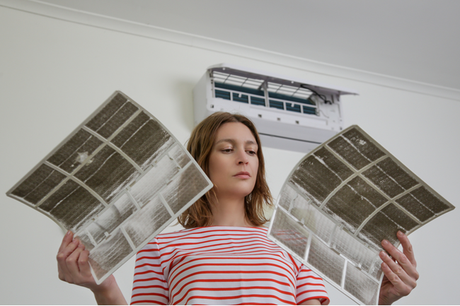 Getting tenants to change filters is a challenge in itself but what happens to the furnace filter when tenants are smoking?