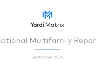 Multifamily rents were falling in September, but interest-rate cuts and robust GDP and job growth give multifamily a shot in the arm