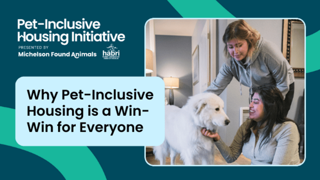 Embracing pet inclusivity is a smart business move as pet-inclusive housing increases retention and improves financial performance.