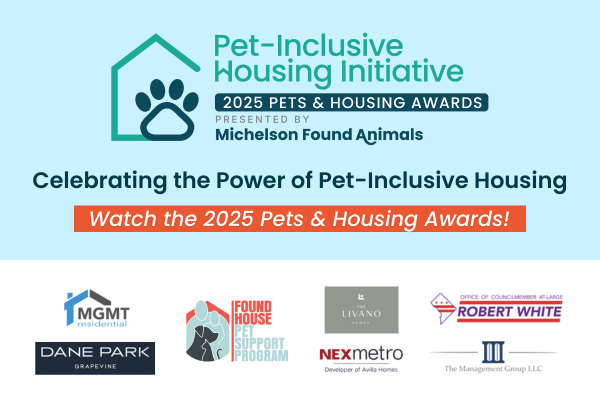 Director of Michelson Found Animals Foundation’s Pet-Inclusive Housing Initiative