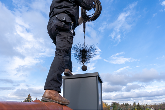 Summer is the best time to schedule your chimney cleaning before The Chimney Specialists get busy in the fall and winter months.