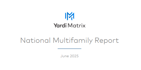 Multifamily rents saw tepid growth in June, with strong demand counterbalanced by high deliveries in the Sun Belt and ongoing uncertainty