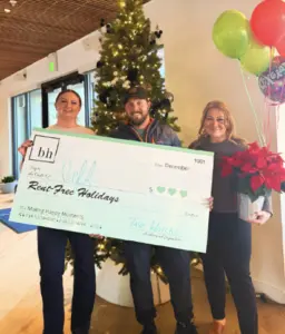 Management company awards rent-free holiday to residents fighting health issues, financial hardship and loss of loved ones.