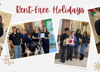 Management company awards rent-free holiday to residents fighting health issues, financial hardship and loss of loved ones.