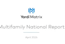 April Rents Are Missing The Usual Seasonal Bounce U.S. multifamily advertised rents rose in April but at a lower rate than the usual rents seasonal bounce, and negative compared to a year ago