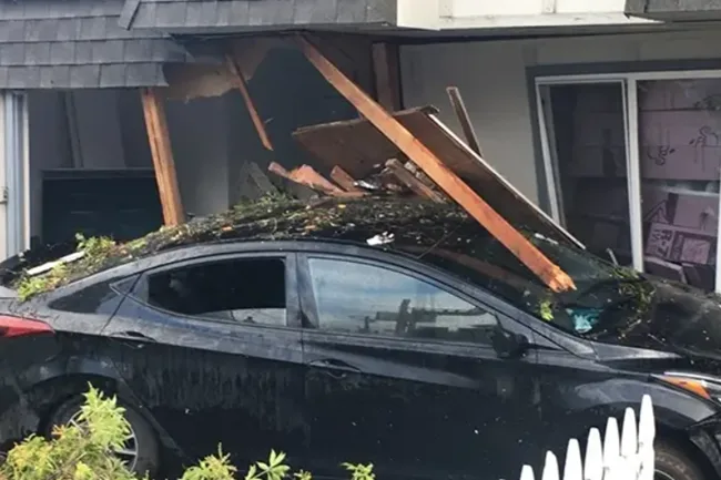 Cars and trucks go through apartment building walls more often than you think and it is a loss owners do not plan for along with floods.